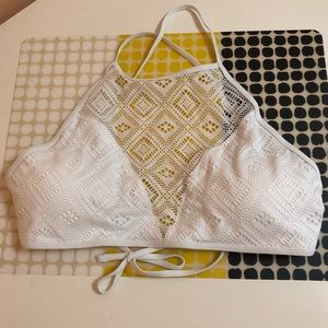 Aerie High Neck Bikini Top